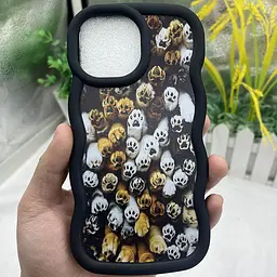 Чохол TPU Cloudy Pictures для Apple iPhone 16 Pro Max (6.9) Paws - мініатюра 2