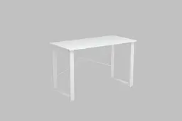 Письмовий стіл Ferrum-decor Драйв 750x1400x700 Білий метал ДСП Біле 16 мм (FRD-103206) - мініатюра 6