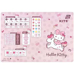 Підкладка настільна Kite Hello Kitty 42.5x29 см PP упаковка 10 шт. (HK26-207)