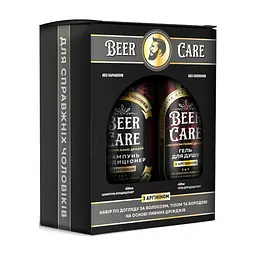 Набір косметики Beer Care Аргінін Гель для душу 2в1 400 мл + Шампунь-кондиціонер 400 мл (4820164642122)