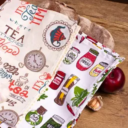 Набір рушників MirSon №635 Fun kitchen 50х30 см 2 шт. (2200006740575) - мініатюра 3
