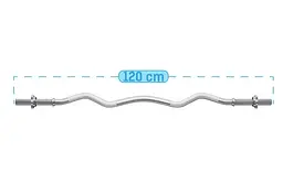 Гриф гвинтовий Thunder 120/25 (LBG-SC-120/25) - мініатюра 4
