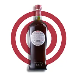 Вермут Martini Rosso, червоний, солодкий, 15%, 1 л (17768) - мініатюра 3