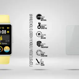 Плівка захисна Armorstandart Matte hydrogel Huawei Band 9 6 pcs (ARM92051) - миниатюра 2