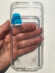 Чохол протиударний Spigen Ultra Hybrid для Google Pixel 9 Pro XL (6.8") Crystal Clear ACS07721 - мініатюра 7