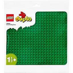 Конструктор LEGO DUPLO Classic® Зелена будівельна пластина 1 деталь (10980)