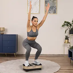 Вібраційна платформа GYMTEK XP300 золотистий - мініатюра 3