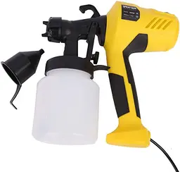 Електричний розпилювач для фарби Electric Paint Sprayer 500 Вт ручний прилад пульверизатор, розпилювач 800 мл краскопульт 3 ступеня розпилення