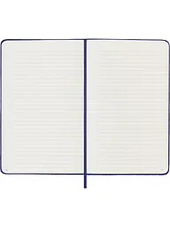 Записник Moleskine Velvet середній, Лінійка Фіолетовий + бокс (LCNBVELVQP060B) - мініатюра 4