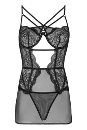 Комплект білизни Livco Corsetti Fashion Baririn Rissarin Collection, L/XL (чорний) - мініатюра 8
