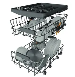Посудомийна машина Whirlpool WH4ID10CS60 вбудована 45см - мініатюра 8