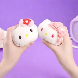 М’яка іграшка Pop Top Hello Kitty 9,8 х 6,9 х 7,8 см Поліестер Зірковий стиль - мініатюра 9