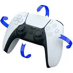 Геймпад бездротовий Sony PlayStation DualSense білий (9399902) - мініатюра 6