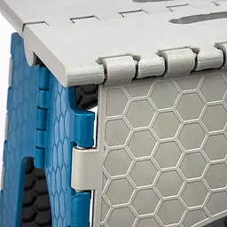 Стілець розкладний Eco Fabric 44.75 см синій (CT-002) - мініатюра 4