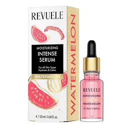 Інтенсивно-зволожуюча сироватка для обличчя Кавун FRUITY FACE CARE Revuele 30 мл - мініатюра 2