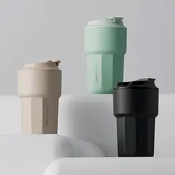 Термокружка Xiaomi DailyElements Drink Cup 420ml (DE08BH003) Green - мініатюра 2
