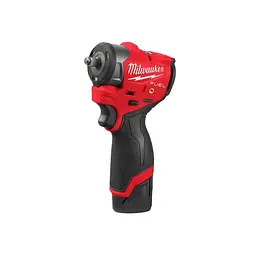 Гайковерт акумуляторний 3/8'' MILWAUKEE з кільцем M12 FSCIWF38-252X, 305Нм (зарядний пристрій, 2 аккум. Х 2.5Аг, HD кейс) - мініатюра 3