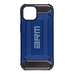 Чехол для Apple iPhone 15, Panzer, синий, противоударный, бронированный, милитари, панель-накладка, защита всего корпуса, защита дисплея и камеры, термополиуретан (TPU) + поликарбонат (PC), ArmorStandart (ARM73725)