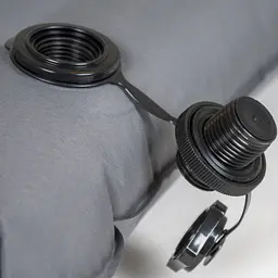 Килимок надувний Bo-Camp Flex Anthracite 10см - одномісний - сірий (3106605) - мініатюра 6
