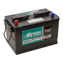 Акумулятор Midac Fortis Asia, 6СТ-100A, 12V, 100Ah (+/-) Євро, EN800А - мініатюра 2