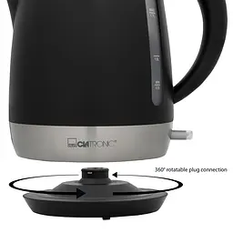 Електрочайник пластиковий CLATRONIC WK 3691 Black - мініатюра 5