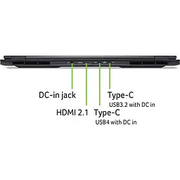 Ноутбук Ігровий ACER Nitro 16S AI AN16S-61-R44A, AMD Ryzen AI 7 350 до 5GHz, 16" WQXGA, 16GB, SSD 1TB, NVIDIA GeForce RTX 5070 8GB, Free Dos - мініатюра 12