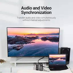 Кабель HDMI M - M, 8.0м, Vention, V2.0, 4K 60Гц, PVC Flat Design, Black - мініатюра 5