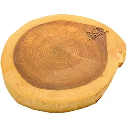 Дошка кухонна обробна Eco Tabulas дерев'яна 210 x 200 x 30мм кругла без кори Lux