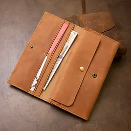 Шкіряне портмоне Vintage 19,5х10х1,5 см acs0018170 - мініатюра 7