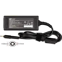 Блок живлення для ноутбуків PowerPlant ACER 220V, 19V 45W 2.37A (3.0*1.1)