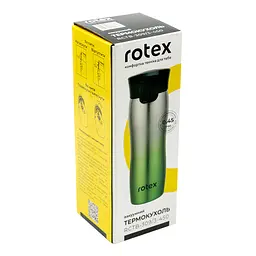 Термокружка Rotex RСTB-309/3-450 450 мл зеленый - миниатюра 4