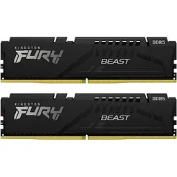 Модуль пам'яті DDR5 Kingston FURY Beast EXPO 2х32 ГБ 5600 МГц чорний (KF556C36BBEK2-64) [175357] - мініатюра 2