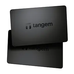 Криптогаманець Tangem Wallet 2.0 набір з 2 карток Black (TG128X2-B) - мініатюра 2