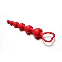 Анальний ланцюжок Loveshop Red 15.5 см