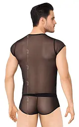 Комплект білизни Softline Shirt and Shorts 4608 M/L чорний - мініатюра 2