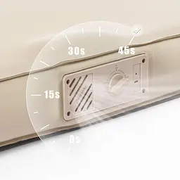 Матрац самонадувний Naturehike (CNH23DZ10002) 11см - двомісний - бежевий - мініатюра 7