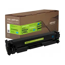 Картридж Patron HP CLJ CF401X для M252/M274/M277 Cyan, GREEN Label (PN-201XCGL)
