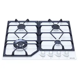 Поверхня газова на металі WEILOR GM W 604 WH - мініатюра 2