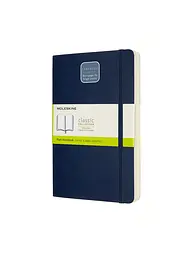 Записник Moleskine Classic Expanded середній, Нелінований Сапфір М'який (QP618EXPB20)