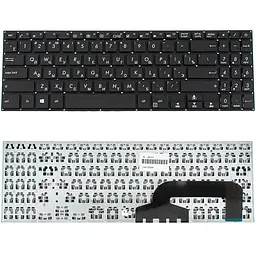 Клавіатура для ноутбука ASUS (X507 series) rus, black, без фрейма (оригінал) - мініатюра 2