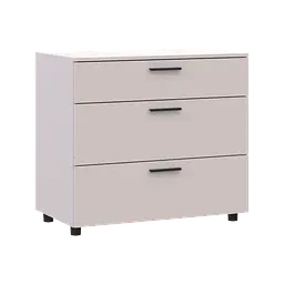 Комод Doros Торн Кашемір 3Ш 90х51.6х80 (41510163) - мініатюра 4