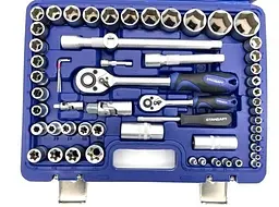Автомобільний набір інструментів 1/4", 1/2" 108 од. (6-гр.) СТАНДАРТ STM-0108-6 - мініатюра 2
