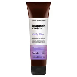 Живильна тонувальна маска ПАСТЕЛЬНИЙ БУЗКОВИЙ NOOK KROMATIC CREAM Nourishing Color Mask Dusty Lilac 150 мл