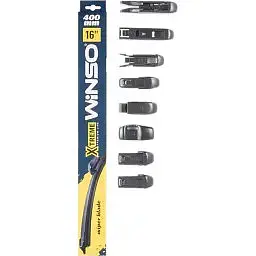 Щітка склоочисника Winso X-Treme безкаркасна 16/400 мм - мініатюра 2