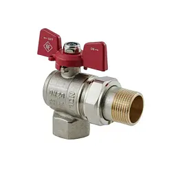 Кран кульовий з американкою Nolf classic 3/4" кутовий NFC.941-08 (NF3156)