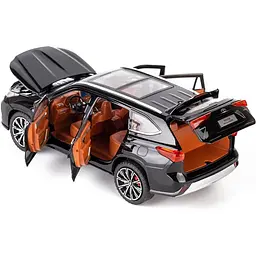 Колекційна металева модель автомобіля АвтоЕксперт Toyota Highlander Hybrid з інерцією, світлом та звуком 1:24 - мініатюра 7