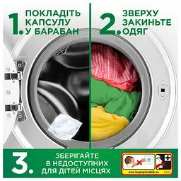 Набір капсул для прання Ariel Все-в-1 Для чутливої шкіри 100 шт. (2 уп. х 50 шт.) - мініатюра 8