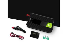 Перетворювач напруги інвертор Green Cell 12V на 230V 1000W/2000W чиста синусоїда - мініатюра 2