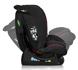 Автокрісло Lionelo Aart I-Size Black Carbon Red (LO-AART I-SIZE BLACK CARBON RED) - мініатюра 9
