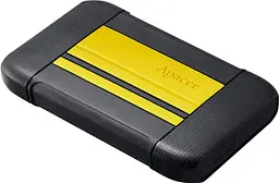 Зовнішній жорсткий диск Apacer AC633 1 TB Energetic Yellow X Tough Black [AP1TBAC633Y-1] [70284] - мініатюра 3